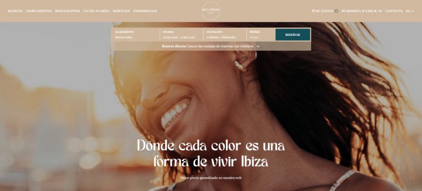 Website ibiza Feeling Group